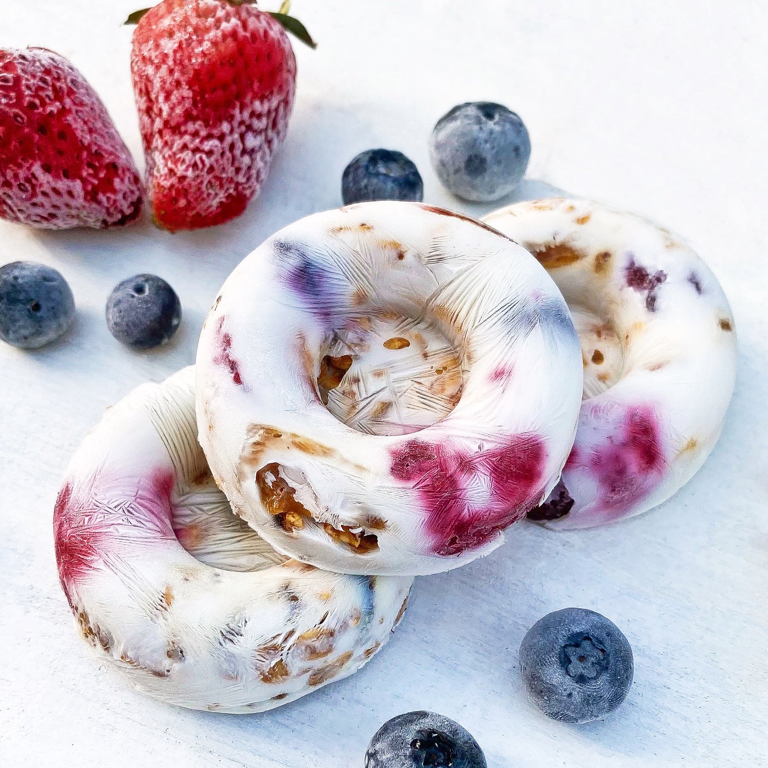 DONUTS DE YOGUR Y GRANOLA