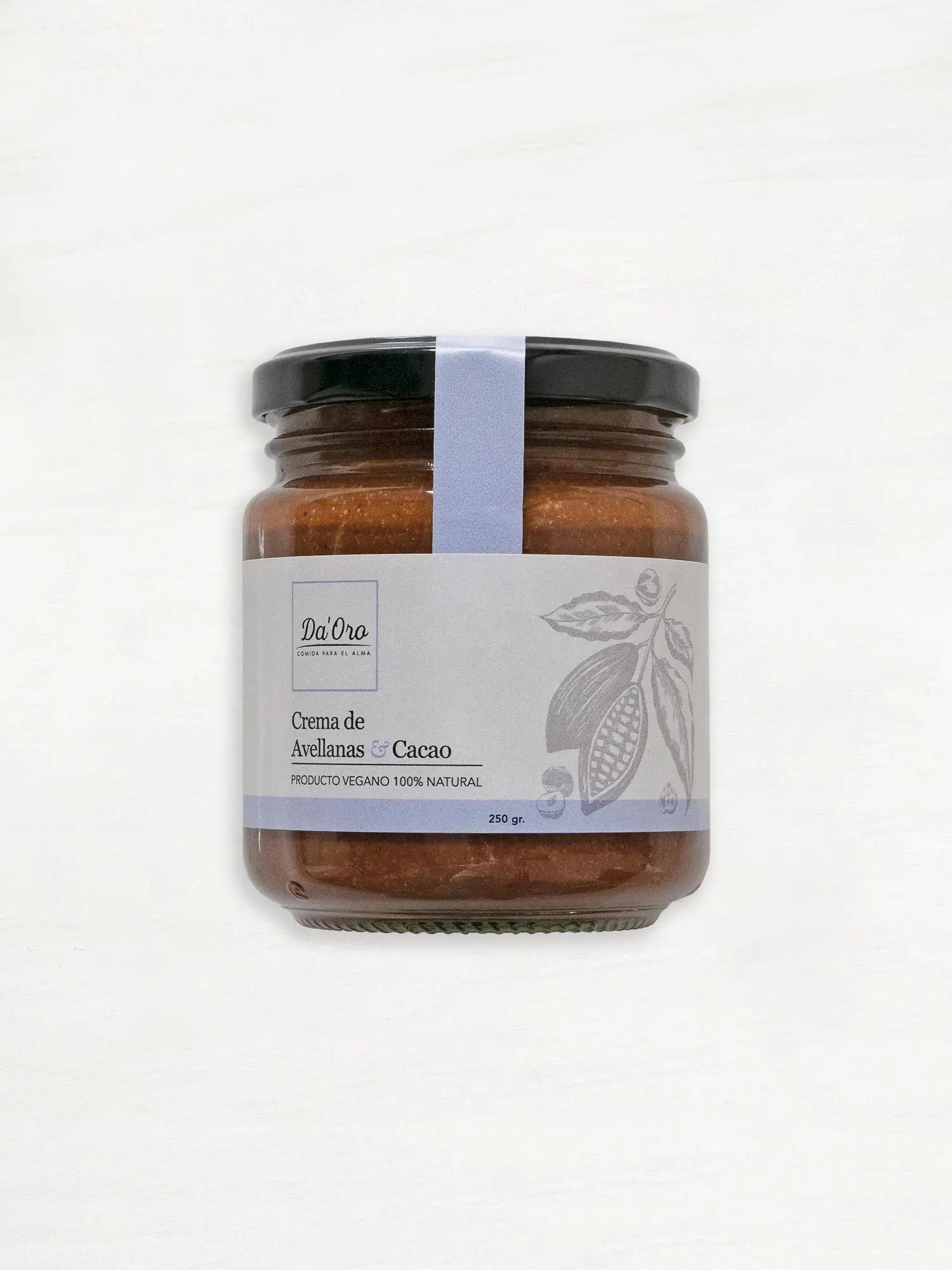Crema de Avellanas y cacao 250g Da'Oro