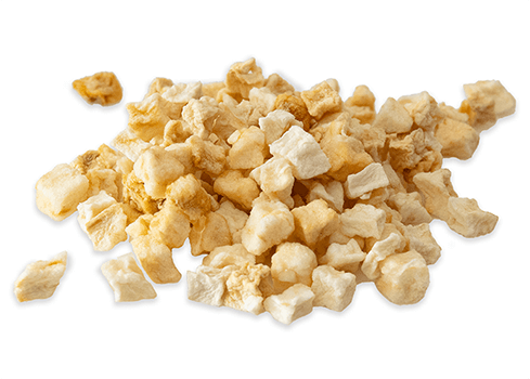 Manzana Deshidratada en cubo