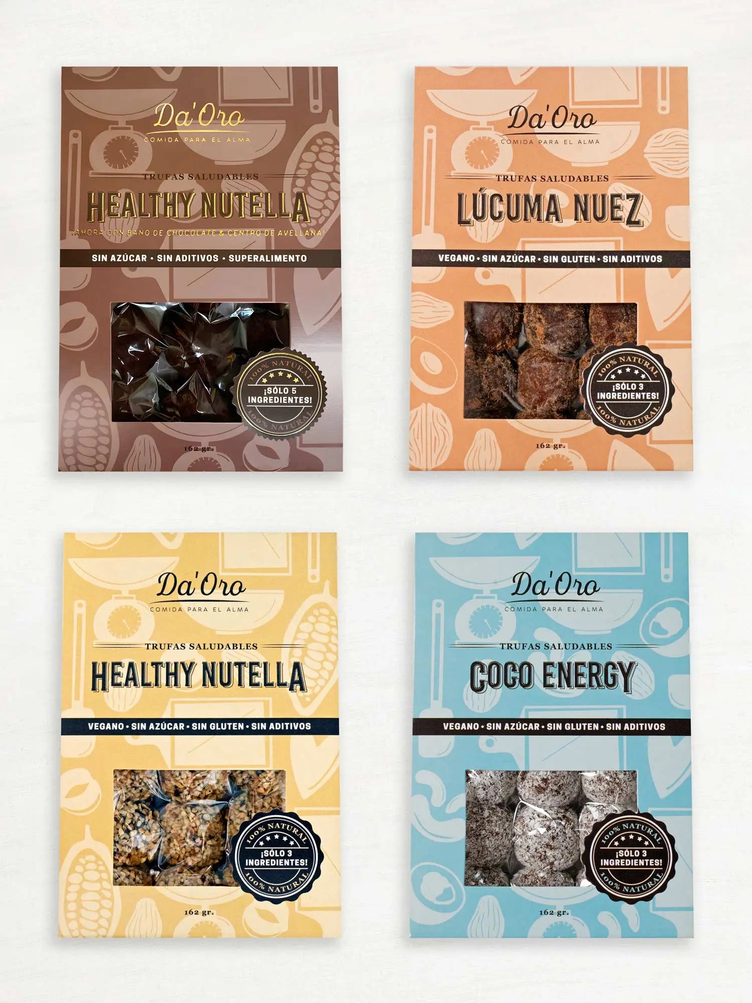 Pack Trufas Premium 4 unidades