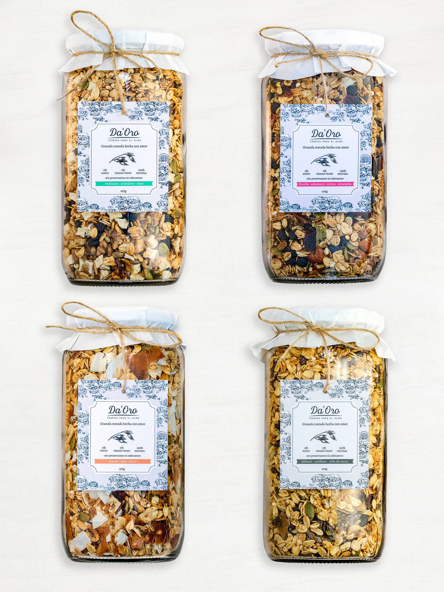 Pack Granola Recarga 4 unidades
