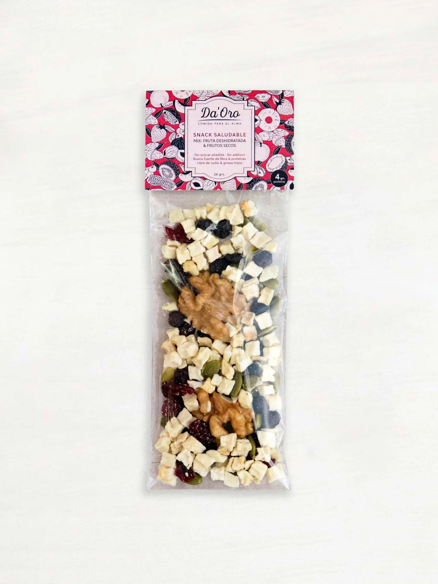 Snack Mix Manzana Nuez Da'Oro 28g