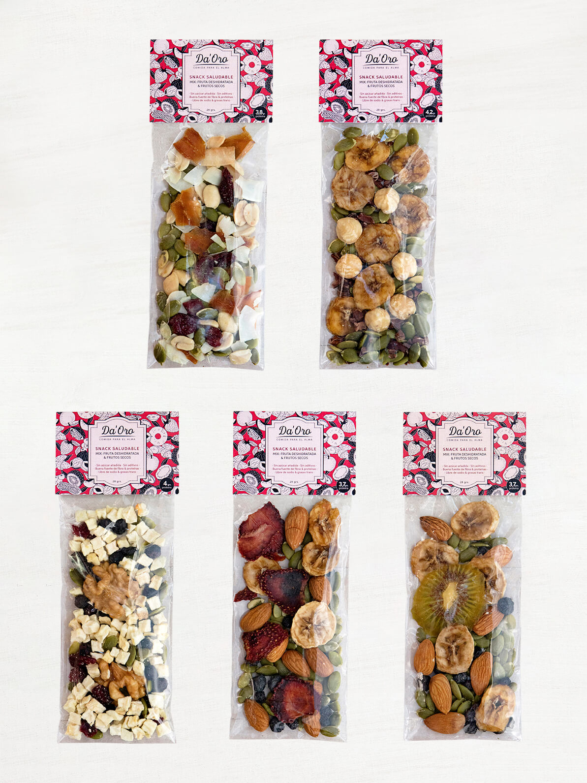 Pack Snack Mix Semanal 5 unidades