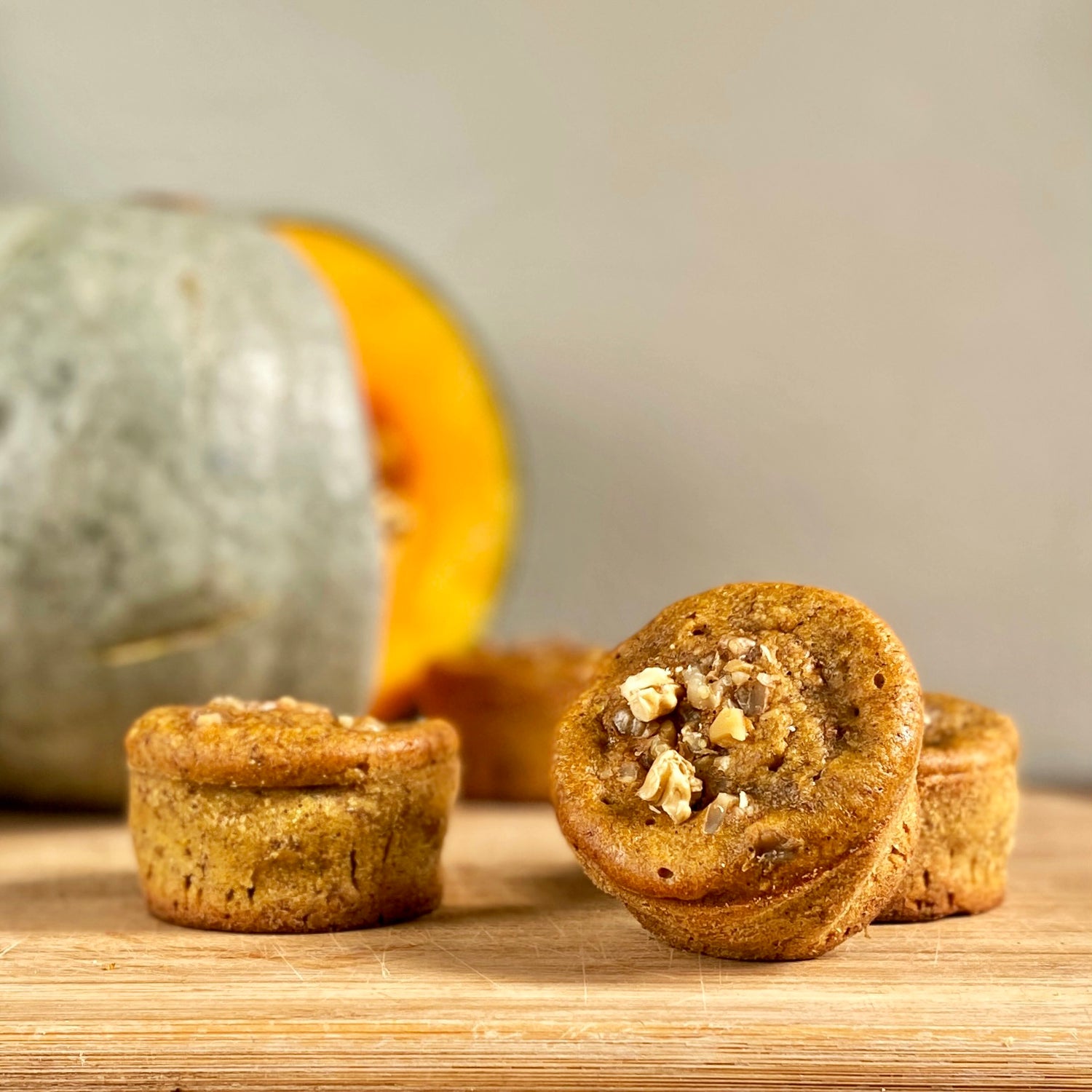 Muffins de Camote, Avena Integral y Nuez