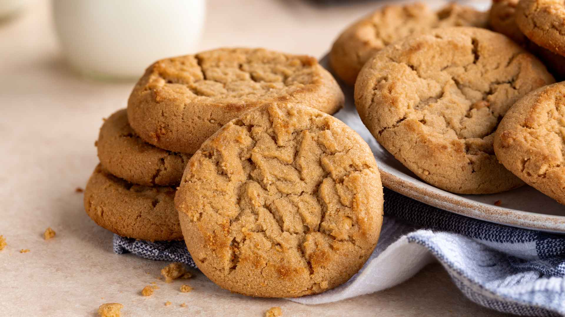 Galletas de Mantequilla de Mani: Receta Fácil