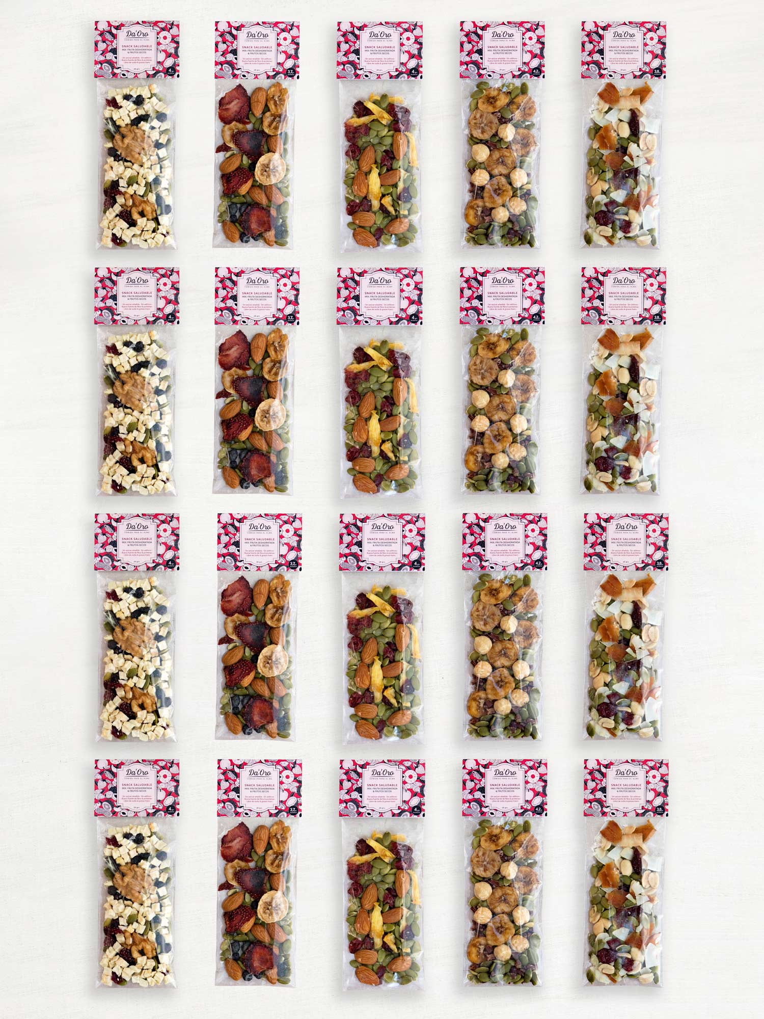 Pack Snack Mix Mensual 20 unidades