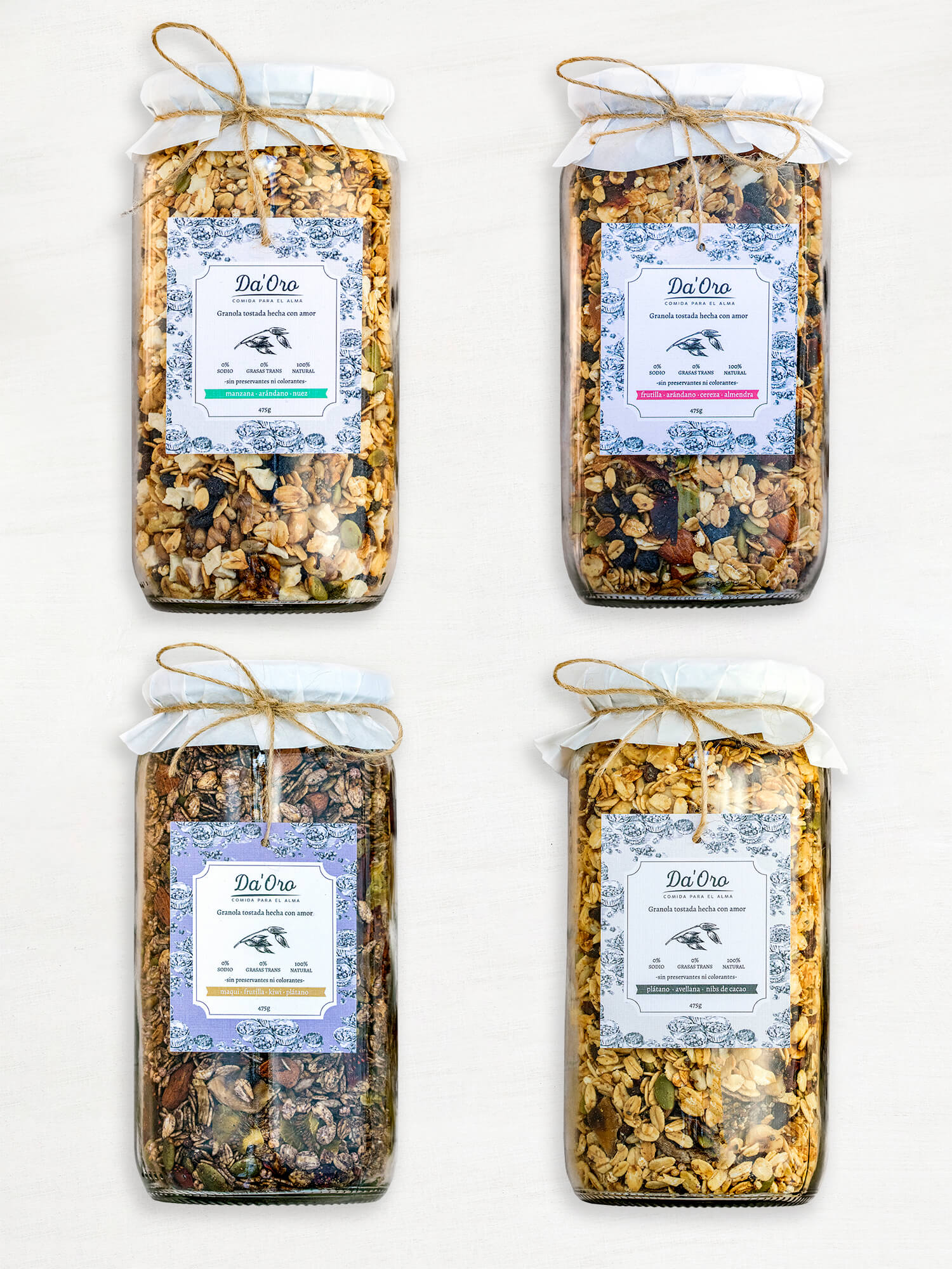 Pack Granola Recarga 4 unidades