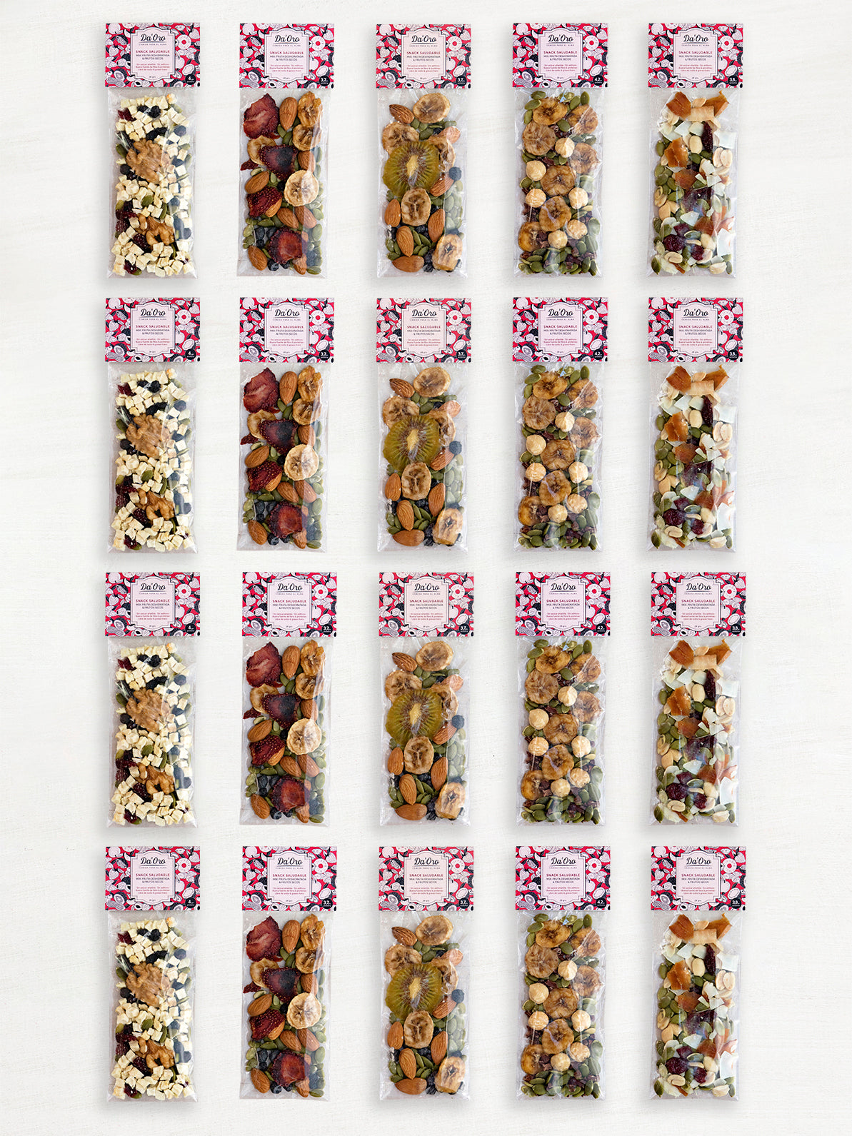 Pack Snack Mix Mensual 20 unidades